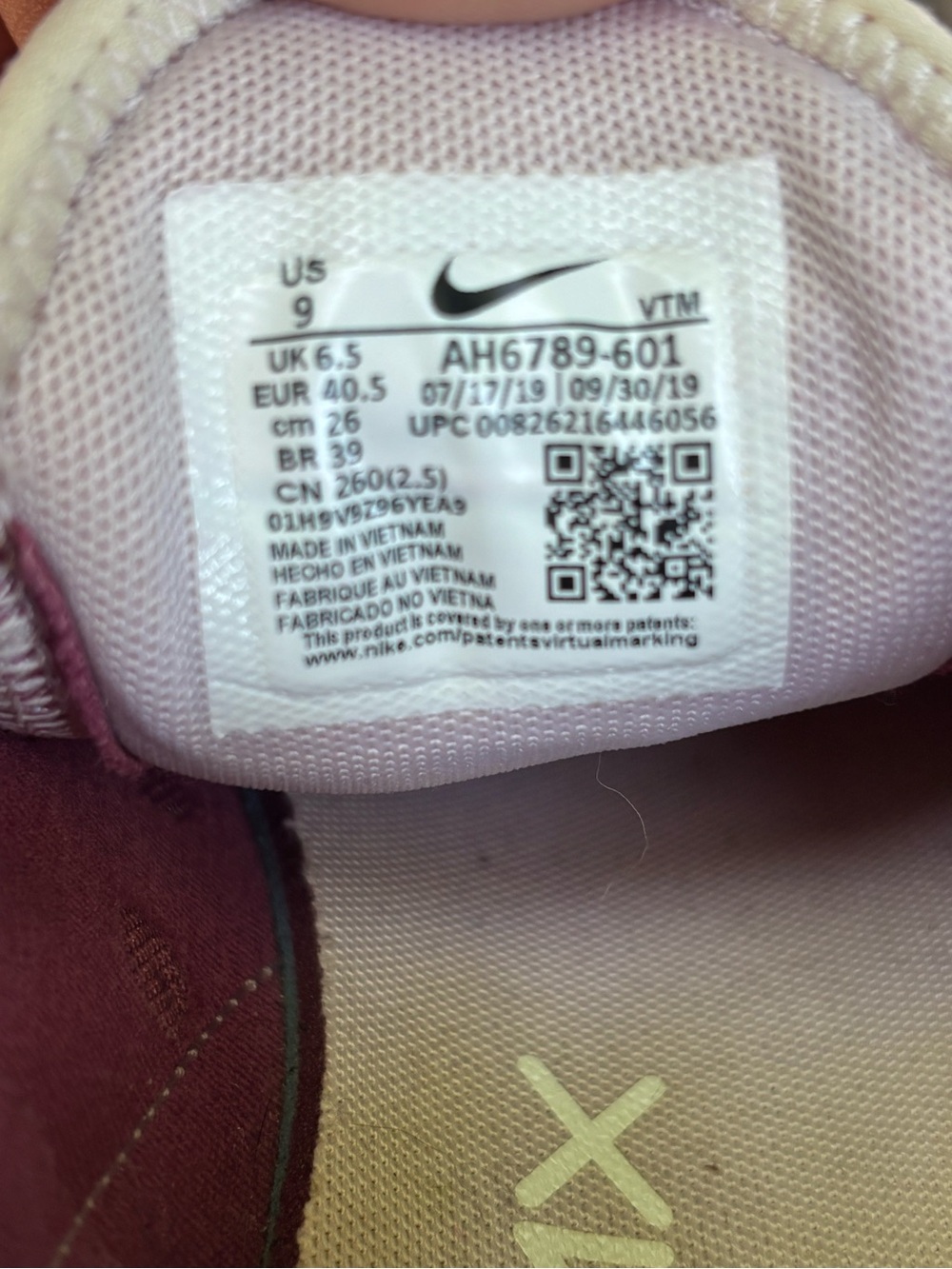 Nike Air Max 270 Sneakers- Women’s Size 9 Barely Rose/Vintage Wine - Picture 11 of 13
